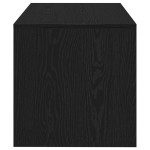 vidaXL Dulap TV Stejar Negru 80x40x40 cm Lemn prelucrat