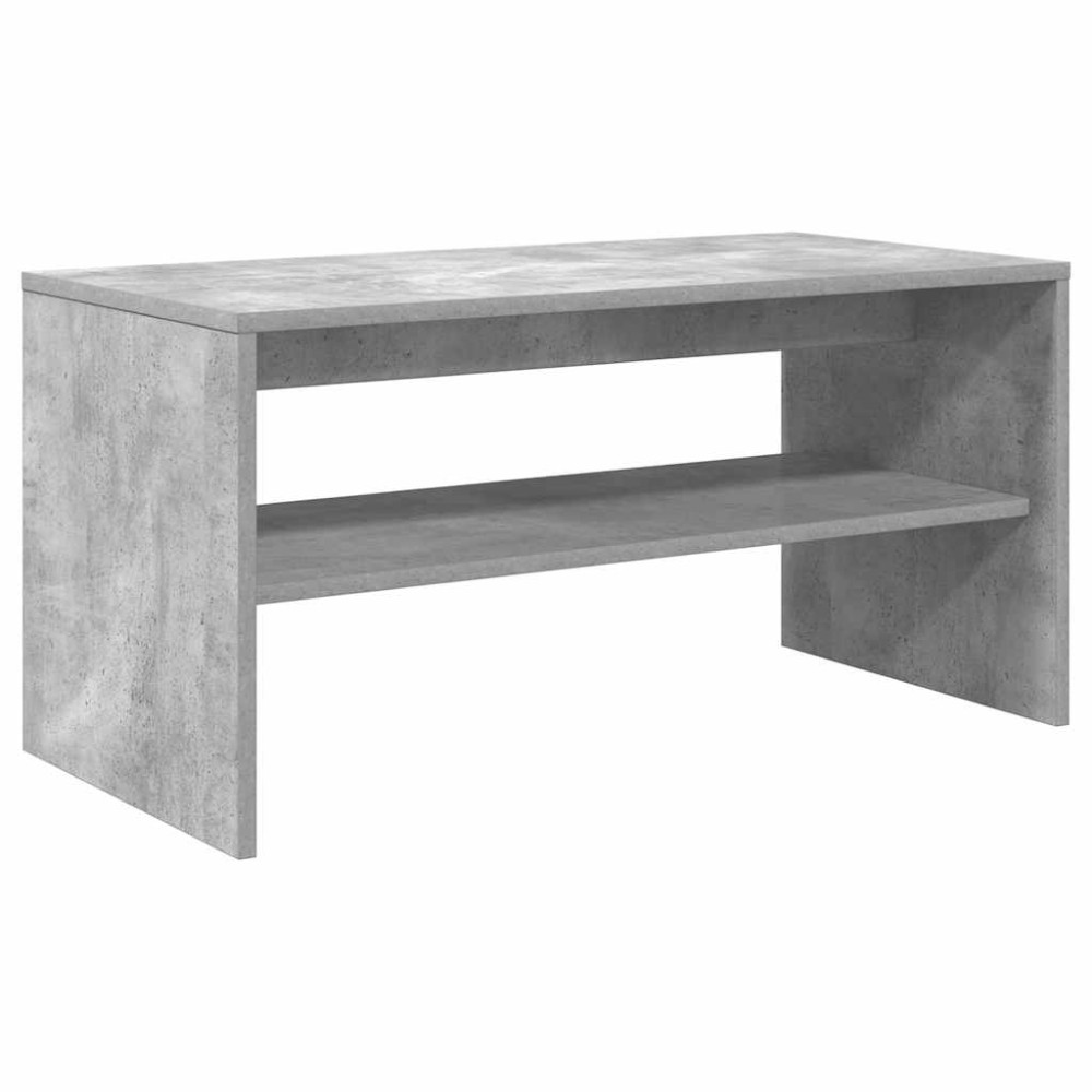 vidaXL Comodă TV, gri beton, 80x40x40 cm, PAL