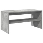 vidaXL Comodă TV, gri beton, 80x40x40 cm, PAL vidaXL Comodă TV, gri beton, 80x40x40 cm, PAL