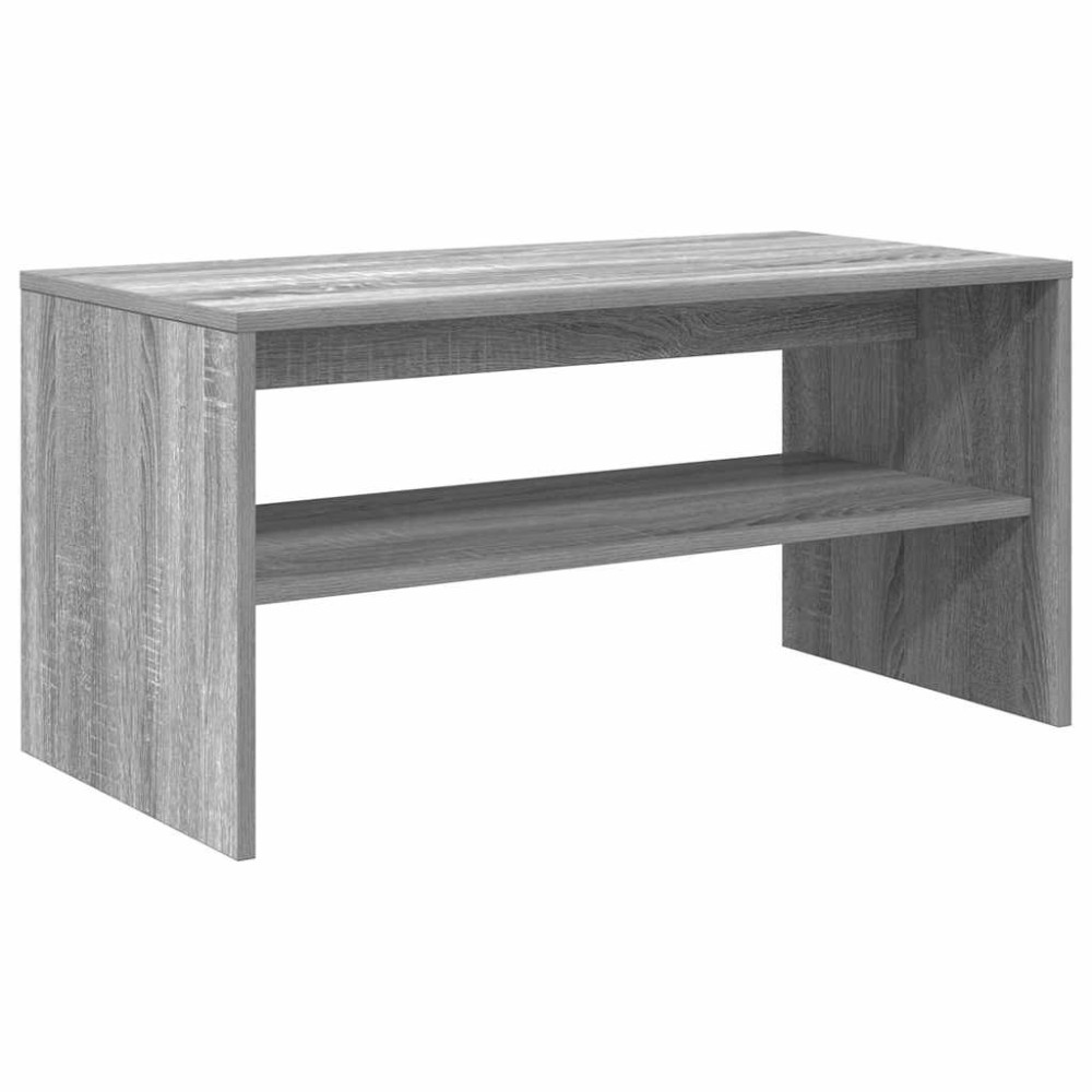 vidaXL Comodă TV, gri sonoma, 80x40x40 cm, lemn prelucrat