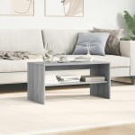 vidaXL Comodă TV, gri sonoma, 80x40x40 cm, lemn prelucrat vidaXL Comodă TV, gri sonoma, 80x40x40 cm, lemn prelucrat