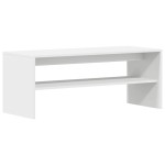 vidaXL Comodă TV, alb, 100 x 40 x 40 cm, PAL vidaXL Comodă TV, alb, 100 x 40 x 40 cm, PAL