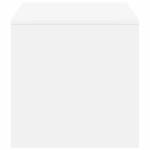 vidaXL Comodă TV, alb, 100 x 40 x 40 cm, PAL vidaXL Comodă TV, alb, 100 x 40 x 40 cm, PAL