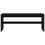 vidaXL Dulap TV Stejar Negru 100x40x40 cm Lemn prelucrat