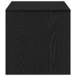 vidaXL Dulap TV Stejar Negru 100x40x40 cm Lemn prelucrat