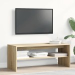 vidaXL Comodă TV, stejar Sonoma, 100 x 40 x 40 cm, PAL vidaXL Comodă TV, stejar Sonoma, 100 x 40 x 40 cm, PAL