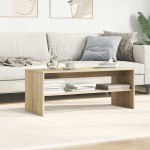 vidaXL Comodă TV, stejar Sonoma, 100 x 40 x 40 cm, PAL vidaXL Comodă TV, stejar Sonoma, 100 x 40 x 40 cm, PAL