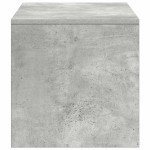 vidaXL Comodă TV, gri beton, 100 x 40 x 40 cm, PAL