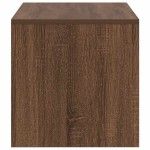vidaXL Comodă TV, stejar maro, 100x40x40 cm, lemn compozit
