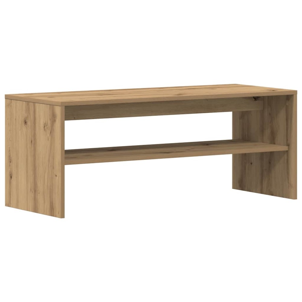 vidaXL Dulap TV, stejar artizanal, 100x40x40 cm, lemn prelucrat