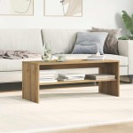 vidaXL Dulap TV, stejar artizanal, 100x40x40 cm, lemn prelucrat