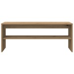 vidaXL Dulap TV, stejar artizanal, 100x40x40 cm, lemn prelucrat
