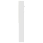 vidaXL Dulap pentru mașină de spălat alb 64x24x190 cm lemn prelucrat vidaXL Dulap pentru mașină de spălat alb 64x24x190 cm lemn prelucrat