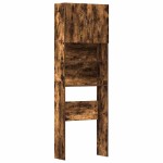 vidaXL Dulap mașină de spălat stejar afumat 64x24x190cm Lemn prelucrat vidaXL Dulap mașină de spălat stejar afumat 64x24x190cm Lemn prelucrat