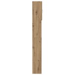 vidaXL Dulap mașină de spălat din lemn stejar artizanal 64x24x190 cm vidaXL Dulap mașină de spălat din lemn stejar artizanal 64x24x190 cm