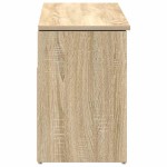 vidaXL Bancă de pantofi Stejar Sonoma 102x30,5x45 cm Lemn prelucrat vidaXL Bancă de pantofi Stejar Sonoma 102x30,5x45 cm Lemn prelucrat
