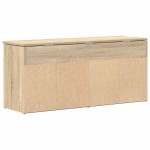 vidaXL Bancă de pantofi Stejar Sonoma 102x30,5x45 cm Lemn prelucrat vidaXL Bancă de pantofi Stejar Sonoma 102x30,5x45 cm Lemn prelucrat