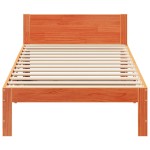vidaXL Cadru de pat fără saltea maro ceruit 80x200 cm lemn masiv pin vidaXL Cadru de pat fără saltea maro ceruit 80x200 cm lemn masiv pin