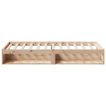 vidaXL Pat de zi fără saltea, 90x190 cm, lemn masiv de pin