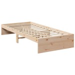 vidaXL Pat de zi fără saltea, 90x190 cm, lemn masiv de pin