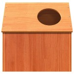 vidaXL Ceară pentru Casă pisici maro 41x50x50 cm Lemn masiv de pin vidaXL Ceară pentru Casă pisici maro 41x50x50 cm Lemn masiv de pin