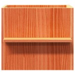 vidaXL Ceară pentru Casă pisici maro 51x35x30 cm Lemn masiv de pin vidaXL Ceară pentru Casă pisici maro 51x35x30 cm Lemn masiv de pin