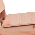 vidaXL Scaun de grădină, 60x64x70,5 cm, lemn masiv douglas