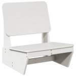 vidaXL Scaune de grădină 2 buc alb 60x64x70,5 cm lemn masiv de pin vidaXL Scaune de grădină 2 buc alb 60x64x70,5 cm lemn masiv de pin
