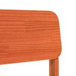 vidaXL Scaun de grădină, maro ceruit,60x52,5x72 cm, lemn masiv de pin