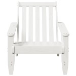 vidaXL Scaun Adirondack de grădină alb 75x77x77 cm lemn masiv de pin vidaXL Scaun Adirondack de grădină alb 75x77x77 cm lemn masiv de pin