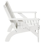 vidaXL Scaun Adirondack de grădină alb 75x77x77 cm lemn masiv de pin vidaXL Scaun Adirondack de grădină alb 75x77x77 cm lemn masiv de pin