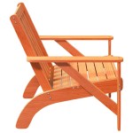 vidaXL Scaun Adirondack de grădină Vax brúnt Lemn masiv de pin vidaXL Scaun Adirondack de grădină Vax brúnt Lemn masiv de pin