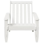 vidaXL Scaune Adirondack de grădină 2 buc alb lemn masiv de pin vidaXL Scaune Adirondack de grădină 2 buc alb lemn masiv de pin