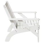 vidaXL Scaune Adirondack de grădină 2 buc alb lemn masiv de pin vidaXL Scaune Adirondack de grădină 2 buc alb lemn masiv de pin