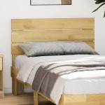 vidaXL Tăblie de pat 80 cm din lemn masiv de stejar