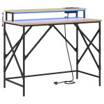 vidaXL Birou Stejar sonoma 100 x 50 x 86.5 cm Lemn compozit