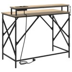 vidaXL Birou Stejar sonoma 100 x 50 x 86.5 cm Lemn compozit
