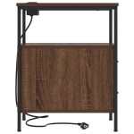 vidaXL Dulap de noapte Stejar brun 30 x 48 x 61 cm Lemn compozit vidaXL Dulap de noapte Stejar brun 30 x 48 x 61 cm Lemn compozit