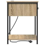 vidaXL Dulap de noapte Stejar sonoma 42 x 41 x 56 cm Lemn compozit vidaXL Dulap de noapte Stejar sonoma 42 x 41 x 56 cm Lemn compozit