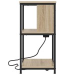 vidaXL Dulap de noapte Stejar sonoma 38 x 31 x 61 cm Lemn compozit vidaXL Dulap de noapte Stejar sonoma 38 x 31 x 61 cm Lemn compozit