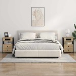 vidaXL Dulap de noapte Stejar sonoma 40 x 31 x 60 cm Lemn compozit vidaXL Dulap de noapte Stejar sonoma 40 x 31 x 60 cm Lemn compozit