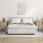 vidaXL Dulap de noapte Stejar Sonoma 42 x 41 x 61 cm Lemn compozit