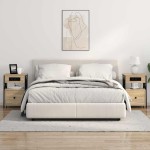 vidaXL Dulap de noapte Stejar sonoma 40 x 31 x 60 cm Lemn compozit vidaXL Dulap de noapte Stejar sonoma 40 x 31 x 60 cm Lemn compozit