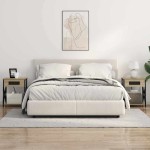 vidaXL Dulap de noapte Stejar sonoma 41 x 31 x 51 cm Lemn compozit