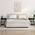 vidaXL Dulap de noapte Stejar negru 41 x 31 x 51 cm Lemn compozit vidaXL Dulap de noapte Stejar negru 41 x 31 x 51 cm Lemn compozit