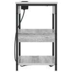 vidaXL Dulap de noapte sonoma gri 41 x 31 x 51 cm Lemn compozit vidaXL Dulap de noapte sonoma gri 41 x 31 x 51 cm Lemn compozit