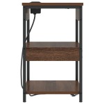 vidaXL Dulap de noapte Stejar brun 41 x 31 x 51 cm Lemn compozit vidaXL Dulap de noapte Stejar brun 41 x 31 x 51 cm Lemn compozit