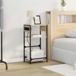 vidaXL Dulap de noapte Stejar sonoma 40 x 27 x 76 cm Lemn compozit vidaXL Dulap de noapte Stejar sonoma 40 x 27 x 76 cm Lemn compozit