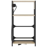 vidaXL Dulap de noapte Stejar sonoma 40 x 27 x 76 cm Lemn compozit vidaXL Dulap de noapte Stejar sonoma 40 x 27 x 76 cm Lemn compozit