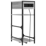 vidaXL Dulap de noapte sonoma gri 40 x 27 x 76 cm Lemn compozit vidaXL Dulap de noapte sonoma gri 40 x 27 x 76 cm Lemn compozit